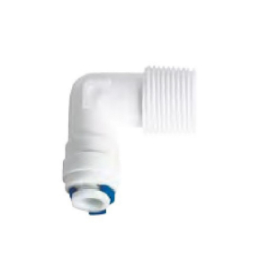 Фитинг угловой 1/2"-1/2" (трубка-резьба) QT-10C