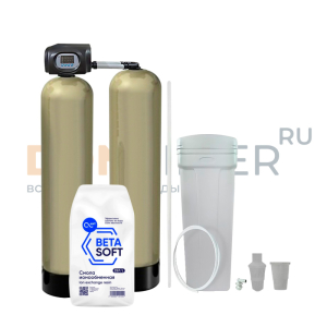Комплект умягчителя DUPLEX 1054/F73A TWIN BetaSoft (до 1,3 м3/ч) Комплект умягчителя DUPLEX 1054/F73A TWIN BetaSoft (до 1,3 м3/ч)